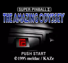 Image n° 1 - screenshots  : Super Pinball II - Amazing Odyssey